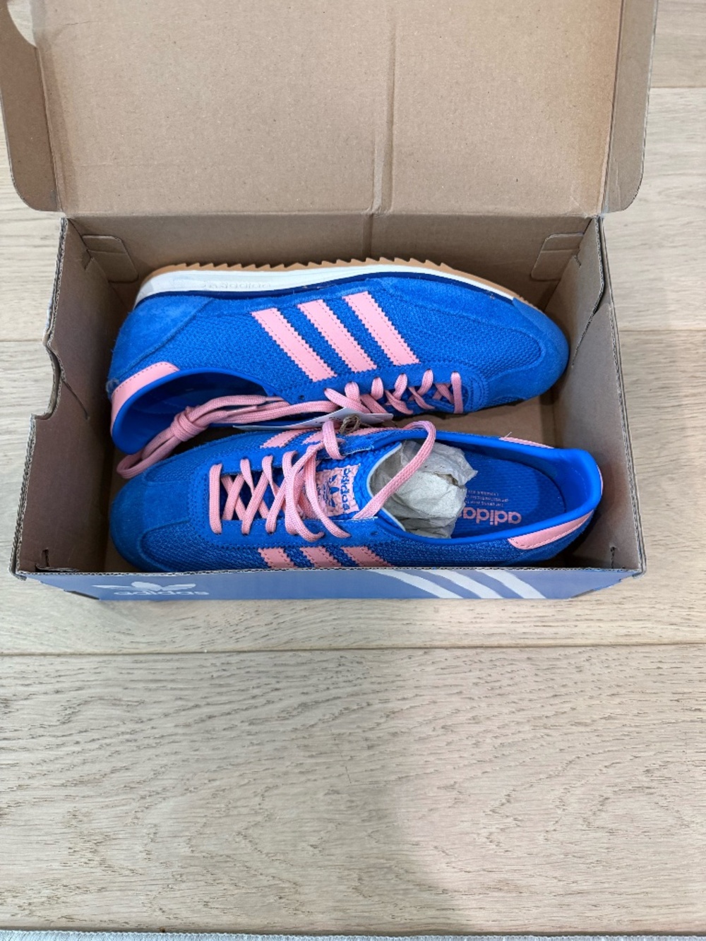 NWT Adidas SL72 Bright Royal Pink Shoes Size (half off)